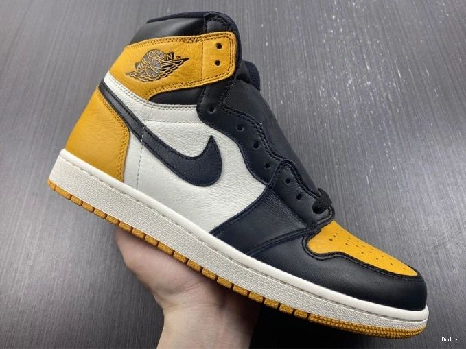 Bmlin High Toe 555088-711 1 Air Yellow Jordan OG 0709
